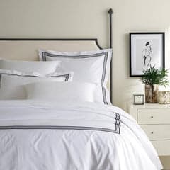 Trio Duvet Cover | Black