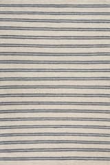Venit Modern Striped Farmhouse Rug | Slate