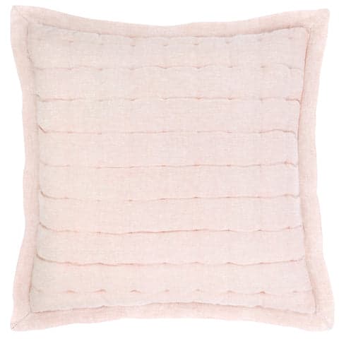 Lush Linen Puff Sham | Slipper Pink