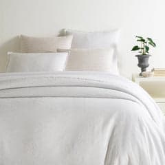Faye Linen Duvet Cover | Plaster