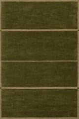 Isolated view of Green Rectangle Mira Mid-Century Geometric Rug, showcasing its design
