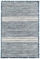 Malta Handwoven Wool Custom Rug | Blue