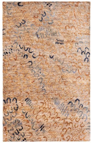 Horseshoe Hand Knotted Jute Rug | Neutral