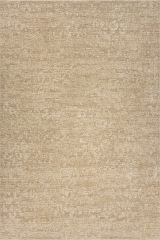 Isolated view of Tan Rectangle Veloce Modern Animal Print Rug, showcasing its design
