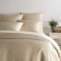 Silken Solid Duvet Cover | Sand