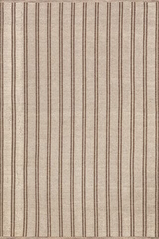 Isolated view of Ivory Rectangle Zuma Indoor/Outdoor Rug, showcasing its design