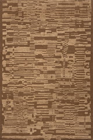 Jex Abstract Bohemian Rug | Brown