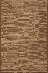 Jex Abstract Bohemian Rug | Brown