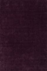 Isolated view of Eggplant Rectangle Arrel Speckled Wool-Blend Rug, showcasing its design