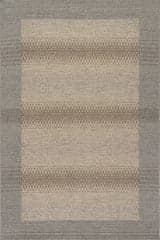 Isolated view of Sand Rectangle Talyn Modern Striped Indoor/Outdoor Rug, showcasing its design