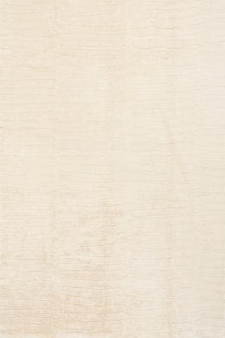 Isolated view of Sand Rectangle Elisk Solid Cloud Washable Rug, showcasing its design