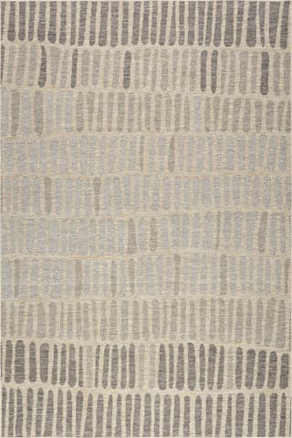 Averie Geometric Indoor/Outdoor Rug | Light Grey – Rugs USA