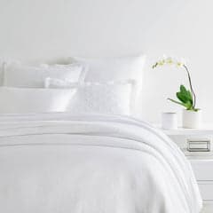 Lush Linen Duvet Cover | White
