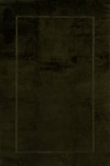 Isolated view of Green Rectangle Amberly Solid Cloud Washable Rug, showcasing its design