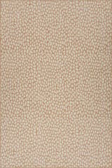 Isolated view of Beige Rectangle Lindra Modern Animal Print Indoor/Outdoor Rug, showcasing its design