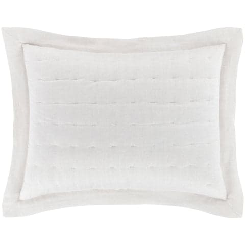 Brussels Quilted sham | Natural