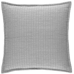 Boyfriend Matelasse Sham | Grey