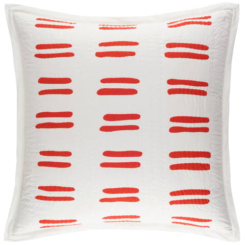 Bold Strokes Sham | Tangerine