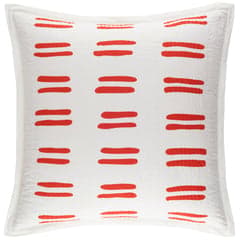 Bold Strokes Sham | Tangerine