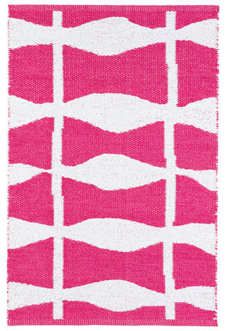 Circuit Handwoven Indoor/Outdoor Rug | Fuchsia
