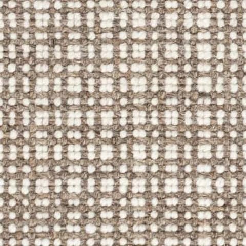 Checkers Woven Wool Custom Rug Swatch | Flint