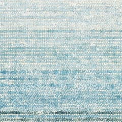 Sky Moon Handwoven Cotton/Viscose Rug Swatch | Blue