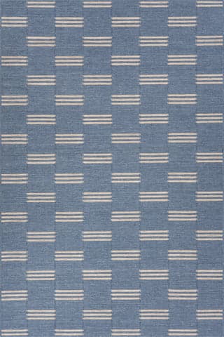 Ondine Coastal Indoor/Outdoor Custom Rug | Blue