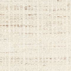 Ellis Woven Wool Custom With Attached Rug Pad Rug Swatch | Natural