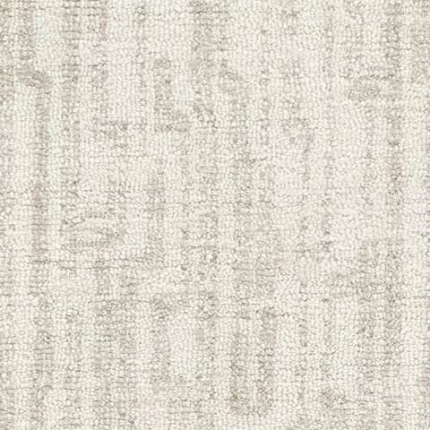 Elkins Tufted Wool Custom Rug Swatch | Ivory
