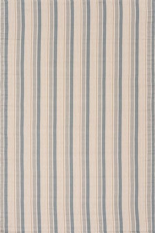 Mystic Stripe Handwoven Indoor/Outdoor Rug | Slate