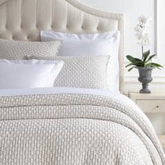 Lodi Matelasse Coverlet | Sand