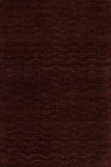 Isolated view of Taupe Rectangle Mireille Solid Wool Cozy Rug, showcasing its design