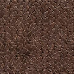 Thale Textured Handmade Jute Rug Swatch | Chocolate Brown