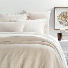 Linen Chenille duvet cover | Natural