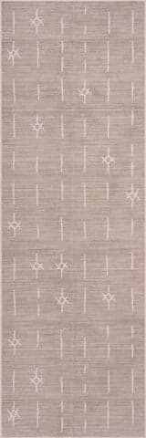 Isolated view of Sand Runner Fenni Moroccan Washable Rug, showcasing its design