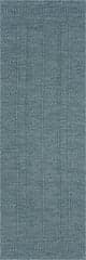 Isolated view of Aqua Runner Eiraz Contemporary Solid Indoor/Outdoor Rug, showcasing its design