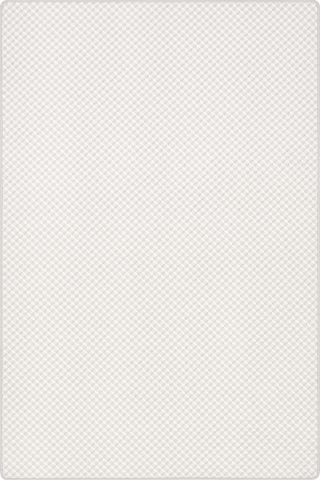 Isolated view of Light Grey Rectangle Willet Custom Rug, showcasing its design