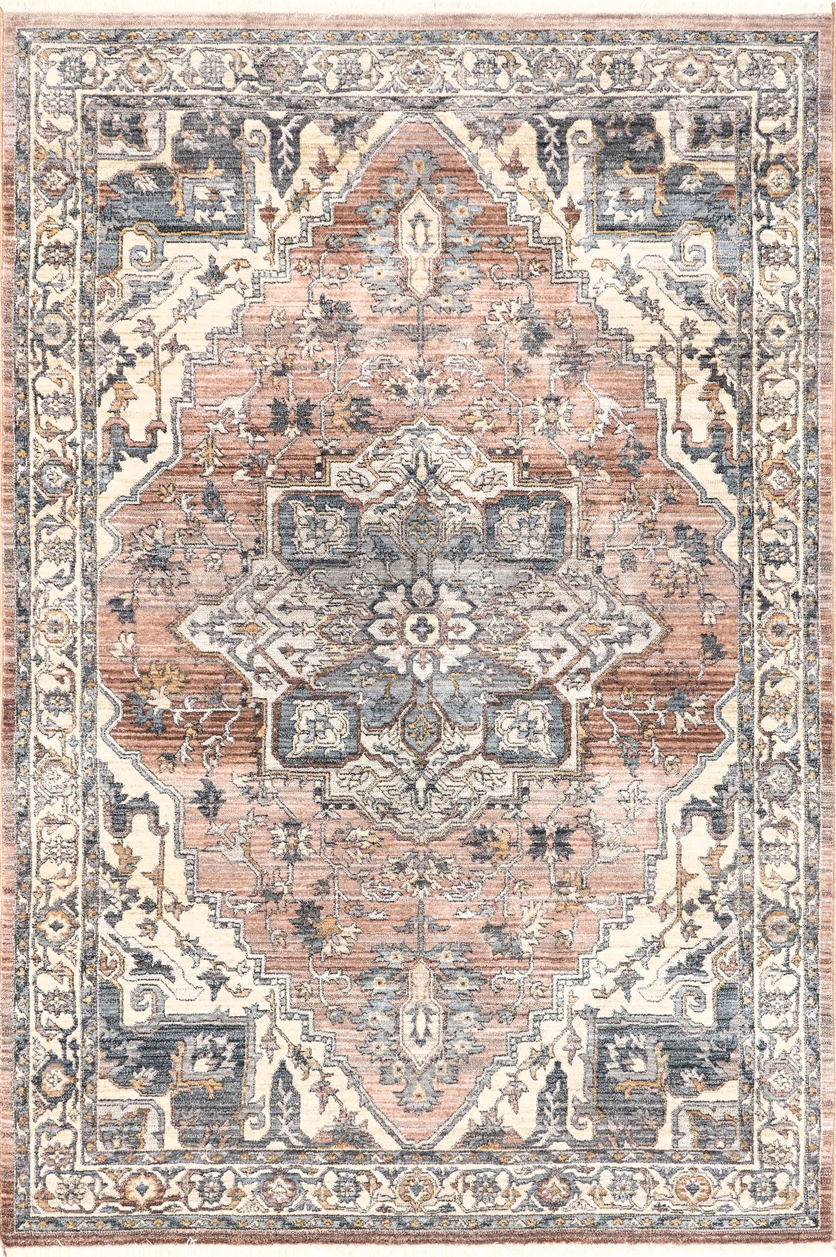 Kathleen Vintage Persian Rug | Rust – Rugs USA