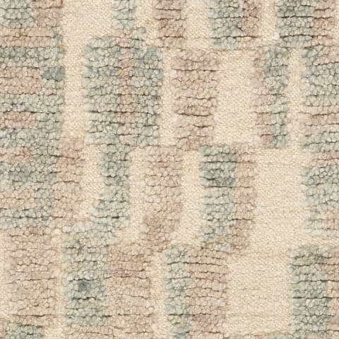 Lalita Abstract Bohemian Rug Swatch | Teal