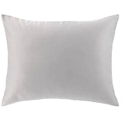 Silken Solid Sham | Grey