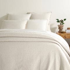 Shepherd Matelasse Coverlet | Pebble