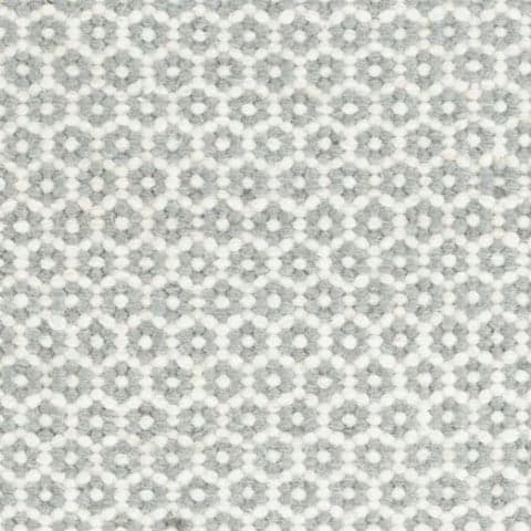 Honeycomb Handwoven Wool Rug Swatch | French Blue/Ivory