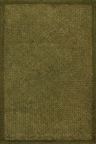 Thale Textured Handmade Jute Rug | Moss