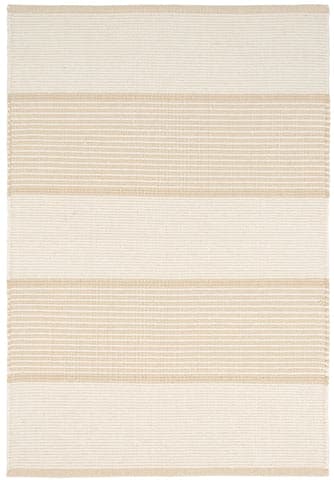 La Mirada Handwoven Cotton Rug | Wheat