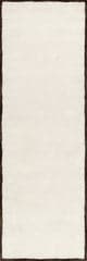 Isolated view of Ivory Runner Pierre Wool Rug, showcasing its design