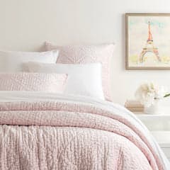 Parisienne Velvet Quilt | Slipper Pink