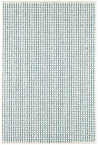 Pixel Woven Sisal/Wool Custom Rug | Sky