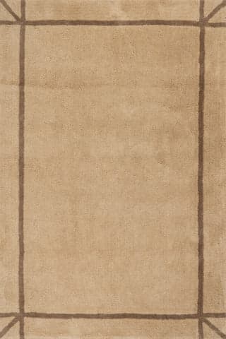 Sivra Bordered Rug | Sand