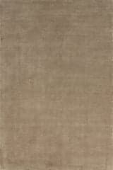Isolated view of Beige Rectangle Ranya Modern Solid Rug, showcasing its design