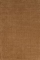 Isolated view of Rust Rectangle Ranya Modern Solid Rug, showcasing its design